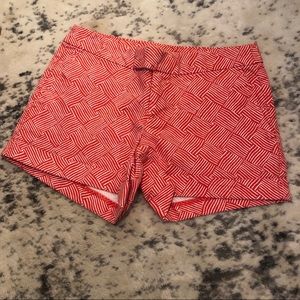 Banana Republic Patterned Ryan Fit Shorts